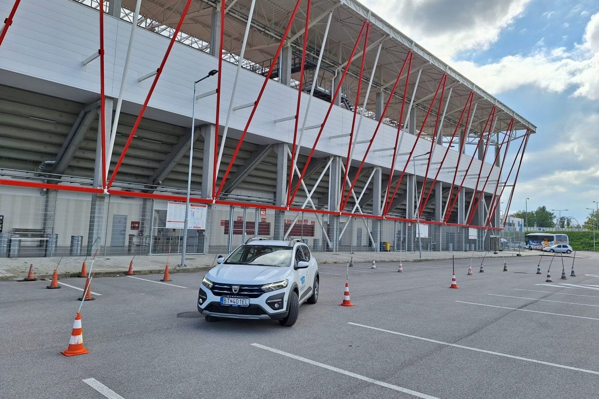 dacia_autoskola_sport - cvičisko